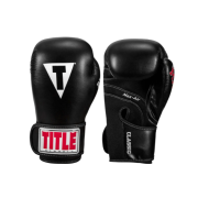 Боксерські рукавиці TITLE Classic Black Max Black 16 oz