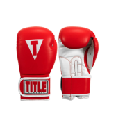 Боксерські рукавиці TITLE Classic Pro Style 3.0 Red/White 12 oz