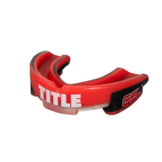 Капа TITLE Boxing Gel Triple-Shox 2.0 доросла (вік 11+) Red/Black