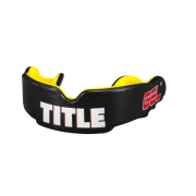 Капа TITLE Boxing Gel Victory 2.0 доросла (вік 11+) Black/Yellow