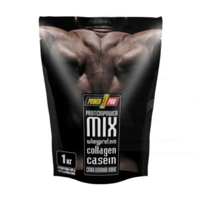 Протеїн Power Pro MIX Шоколад-кокос, 1кг
