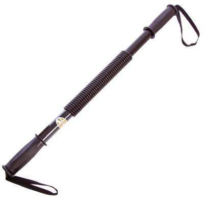 Еспандер силовий прут Power Twister CIMA CM-H102 61см навантаження 20кг чорний