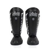 Защита голени и стопы Fairtex SP7 Shin Pads Black XL