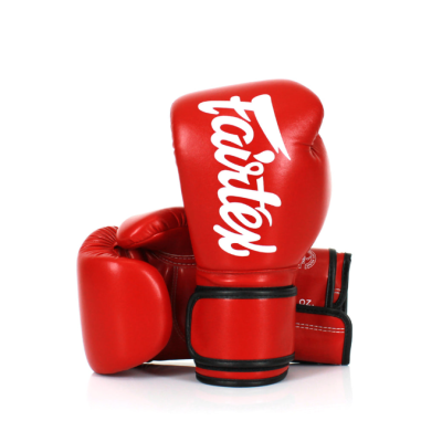 Боксерские перчатки Fairtex BGV14 Red 12 унций