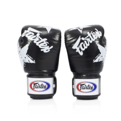 Боксерські рукавиці Fairtex BGV1 Nation Print Black 14 унцій