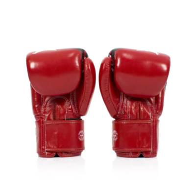 Боксерські рукавиці Fairtex BGV1 Nation Print Red 10 унцій