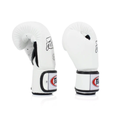 Боксерські рукавиці Fairtex BGV1 White 12 унцій