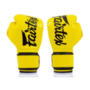 Боксерские перчатки Fairtex BGV14 Yellow 10 унций