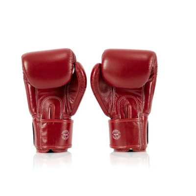 Боксерські рукавиці Fairtex BGV1-ONE (натуральна шкіра) Red 12 унцій