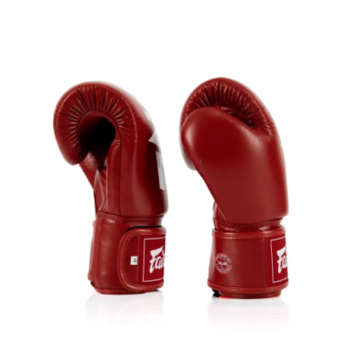 Боксерські рукавиці Fairtex BGV1-ONE (натуральна шкіра) Red 12 унцій
