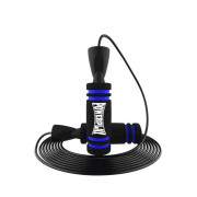 Скакалка скоростная PowerPlay 4213 Jump Rope Черно/Темно синяя 3м