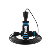 Скакалка скоростная PowerPlay 4213 Jump Rope Черно/Синяя 3м
