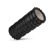 Роллер для занять йогою і пілатесом  Ecofit MDF001 33*14см - Чорний+Білий