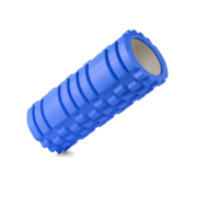 Роллер для занять йогою і пілатесом  Ecofit MDF001 33*14см - Синій + білий