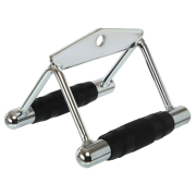 Рукоятка подвійна для нижньої тяги ручка для блочного тренажера MD5053