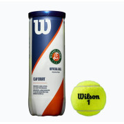 М'ячі для тенісу Wilson ROLAND GARROS CLAY CT 3 BALL