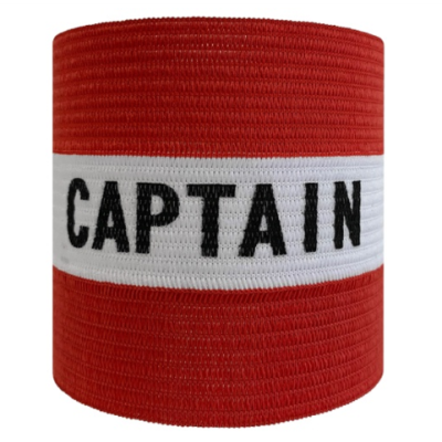 Пов'язка капітанська Meta Armband Striped Junior червоний, білий Уні OFSM