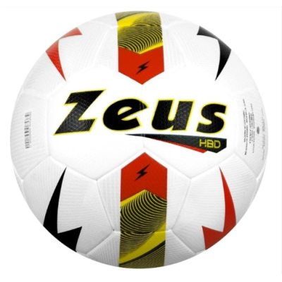 М'яч футбольный Zeus PALLONE HBD білий, червоний Уні 5