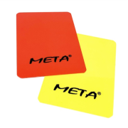 Набір карток рефері Meta Referee card set жовтий, червоний Уні 12х9 см