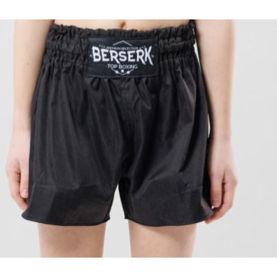 Шорти BERSERK SPORT THAI black KID (2XS)
