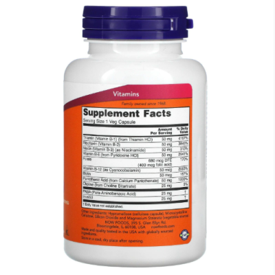 NOW B-50 100 веган капс