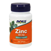 NOW Zinc Gluconate - 50mg  100 таб