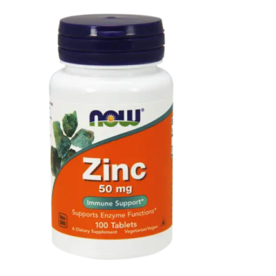 NOW Zinc Gluconate - 50mg  100 таб