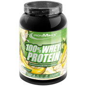 IronMaxx 100% Whey Protein - 900 г (банку) - Банановий йогурт