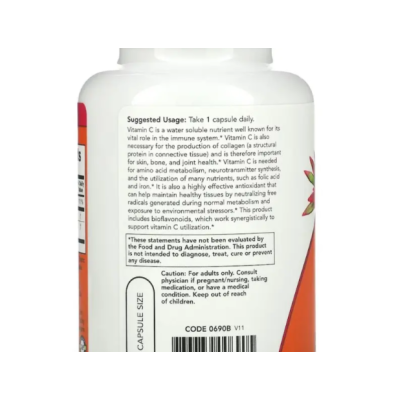 NOW C-1000 RH Bioflavonoids 100 таб