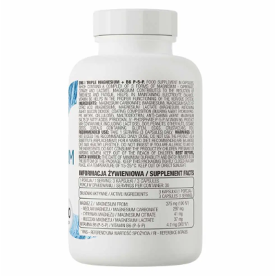 OV Triple Magnesium + B6 P-5-P - 90 капс