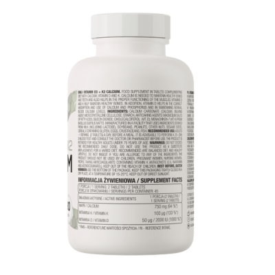 OV Vitamin D3+K2 Calcium - 90 таб