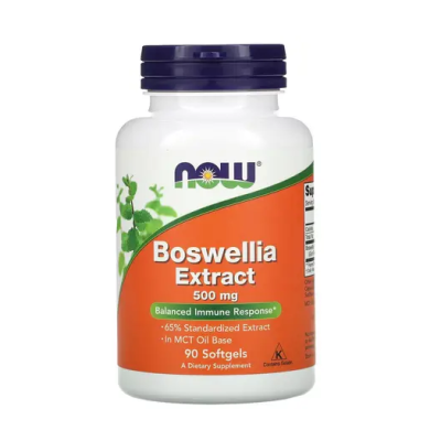 NOW Boswellia 500 mg - 90 софт гель