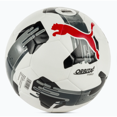 М'яч футбольний Puma Orbita 4 HYB (FIFA Basic) білий, чорний, червоний Уні 5