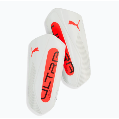 Щитки Puma ULTRA Light Sleeve білий Діт M (зріст 135-155 см)