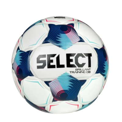 М'яч футбольний SELECT BRILLANT TRAINING DB v25 білий, синій Уні 4