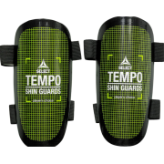 Щитки футбольні SELECT SHIN GUARD TEMPO v25 чорний, зелений Уні M (зріст до 170 см)