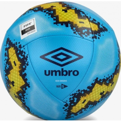 М'яч футбольний UMBRO NEO SWERVE блакитний Уні 5