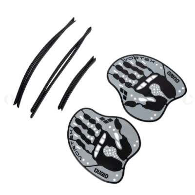 Лопатки для плавання Arena VORTEX EVOLUTION HAND PADDLE срібний, чорний Уні M