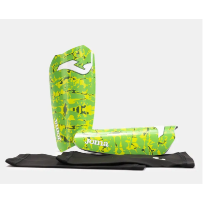 Щитки Joma SPARTAN зелений, жовтий Уні M (зріст 135-155 см)