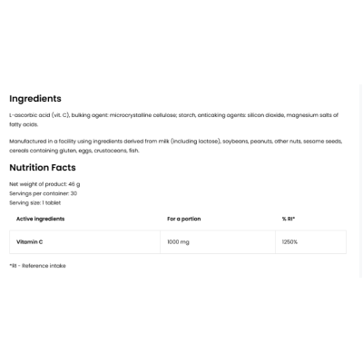 OV Vitamin C - 30 таб