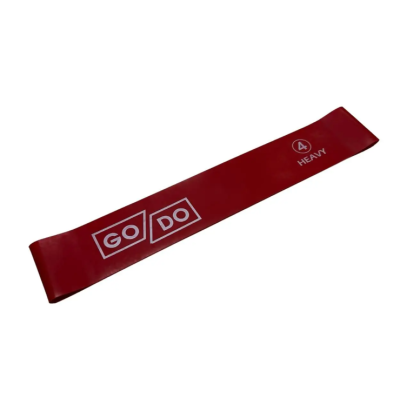 Гума для ніг GoDo номер 4 червоний GD-09R 15кг
