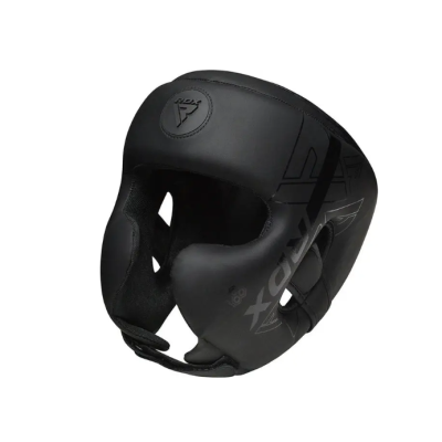 Боксерський шолом RDX F6 KARA Matte Black XL