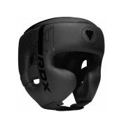 Боксерский шлем RDX F6 KARA Matte Black XL