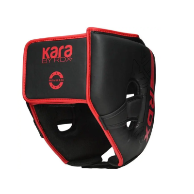 Боксерський шолом RDX F6 KARA Matte Red S