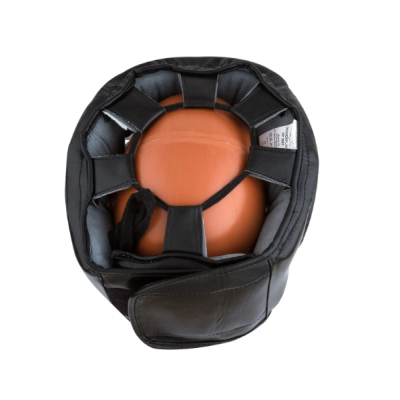 Боксерський шолом тренувальний PowerPlay 3067 Challanger з бампером PU + Amara Червоний XL