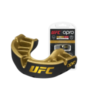 Капа OPRO Gold UFC детская (возраст до 10 лет) Black/Gold (art.102517001)