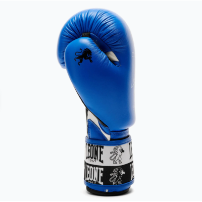 Боксерські рукавиці Leone GN208 ICONIC Blue 10 унцій