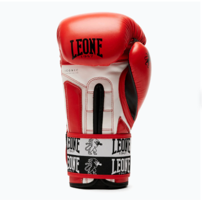 Боксерські рукавиці Leone GN208 ICONIC Red 10 унцій