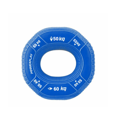 Еспандер кистьовий силіконовий PowerPlay PP-4331 Hand Grip Hard 50-55-60 кг. Темно Синій