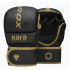Рукавиці для ММА (Греплінгові рукавички) RDX F6 KARA Matte Golden Plus L/XL